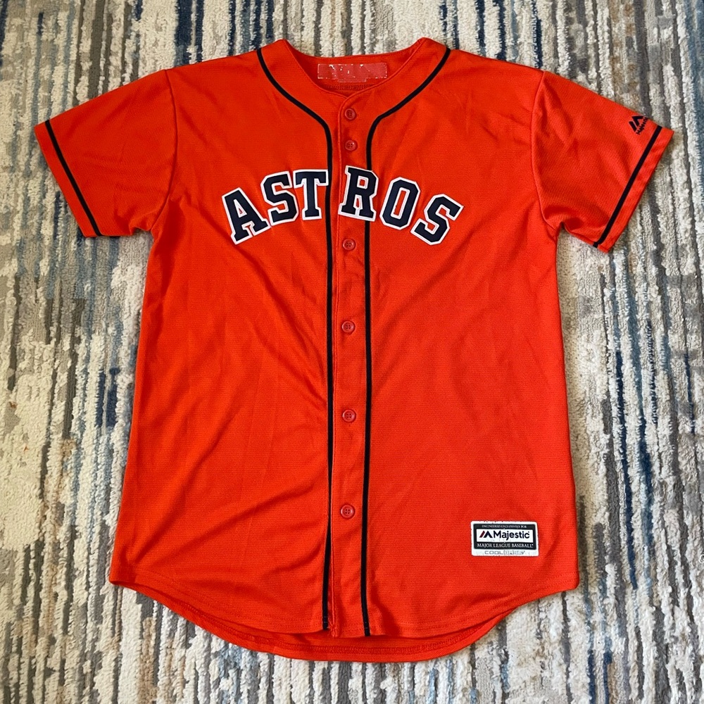 Houston Astros Jersey Mens Small Keuchel #60 Majestic Cool Base